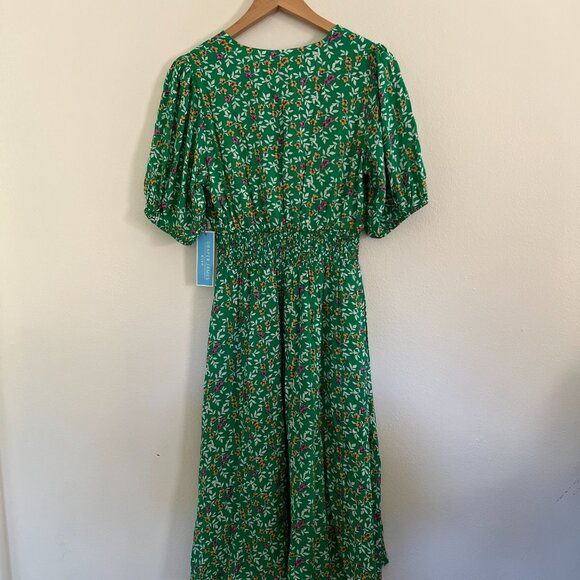 Draper James RSVP Floral Smocked Waist Dress - Picture 4 of 7